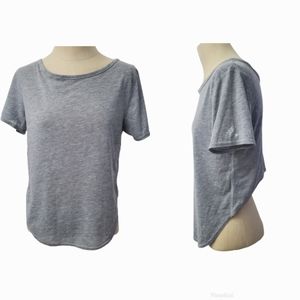 Adidas Gray High Low Tee in XSmall